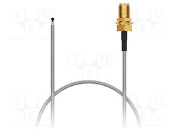 Cable; IPEX MHF 5L,SMA female; angled,straight; -40÷85°C; 0÷6GHz