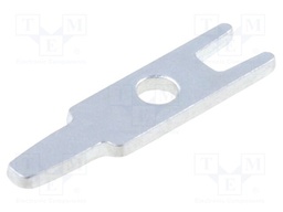 Solder lug; THT; brass