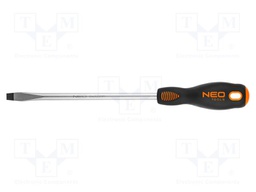 Screwdriver; slot; SL 8; 200mm