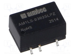 Converter: DC/DC; 1W; Uin: 2.97÷3.63V; Uout: 3.3VDC; Iout: 303mA; SMD