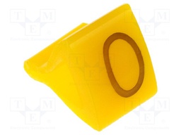 Markers for cables and wires; Label symbol: 0; 1.7÷3.5mm; H: 7mm