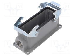 Enclosure: for HDC connectors; size D24B; for double latch; M25