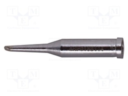 Soldering Tip, Hoof/60° Bevel, 1.5 x 16 mm, Soldering Station