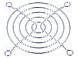 Guard; 80x80mm; Mat: metal; Mounting: screw