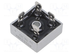 Bridge rectifier: single-phase; Urmax: 800V; If: 25A; Ifsm: 400A