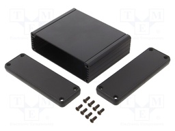 Enclosure: with panel; 1455; X: 80mm; Y: 103mm; Z: 31mm; aluminium