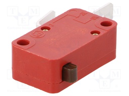 Microswitch SNAP ACTION; without lever; SPST-NO; 10A/250VAC