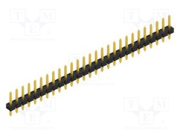Connector: pin strips; pin header; male; PIN: 27; 2.54mm; THT; 1x27