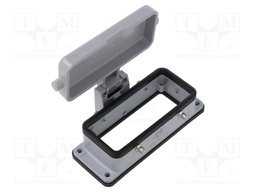 Enclosure: for HDC connectors; C-TYPE; size 77.27; -40÷125°C