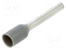 Tip: bootlace ferrule; insulated; copper; 0.75mm2; 10mm; tinned