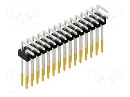 Connector: pin strips; pin header; male; PIN: 30; 2.54mm; THT; 2x15