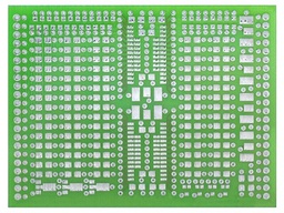 Board: universal; single sided,prototyping; W: 60mm; L: 80mm
