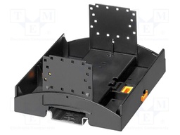 Enclosure base; with terminals; black; UL94V-0; BC 53,6; X: 48.9mm