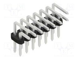 Connector: pin strips; pin header; male; PIN: 14; 2mm; THT; 2x7; 100V