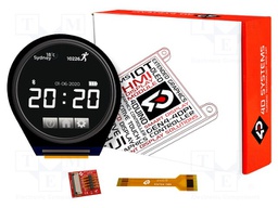 Display: TFT; 1.3"; 240x240; Interface: GPIO,I2C-Master; 300cd/m2