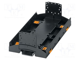 Enclosure base; with terminals; grey; UL94V-0; BC 161,6; X: 48.9mm
