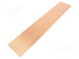 Board: universal; single sided,prototyping; W: 500mm; L: 100mm