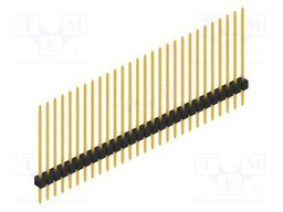 Connector: pin strips; pin header; male; PIN: 28; 2.54mm; THT; 1x28