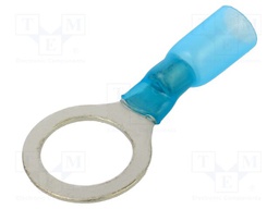 Tip: ring; M12; Ø: 12mm; 1.5÷2.5mm2; crimped; for cable; insulated