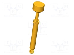 Needle-like test probe; Operational spring compression: 4.8mm