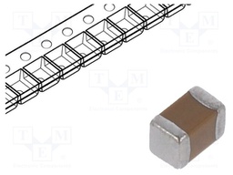 Capacitor: ceramic; MLCC; 100nF; 10VDC; X5R; ±10%; SMD; 0402