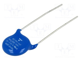 Capacitor: ceramic; X1,Y1,suppression capacitor; 3.3nF; Y5U; ±20%