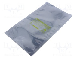 Protection bag; ESD; L: 254mm; W: 127mm; 100pcs; <10GΩ