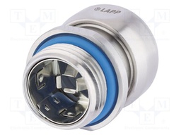 Cable gland; with earthing; M16; 1.5; IP68; Mat: stainless steel