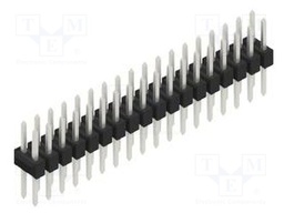 Connector: pin strips; pin header; male; PIN: 36; 2.54mm; THT; 2x18