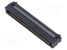 Connector: PCB to PCB; female; PIN: 100; 0.8mm; ERF8; gold-plated