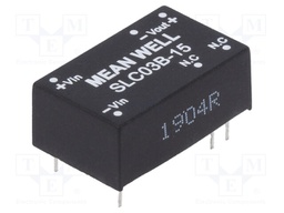Converter: DC/DC; 3W; Uin: 18÷36V; 15VDC; Iout: 200mA; DIP16; 4.5g