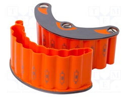 Battery container; MIC-2510-PL; 1pcs.