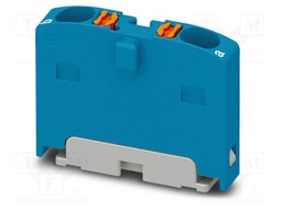 Splice terminal: rail; 17.5A; 450V; push-in; PA; L: 17.7mm; W: 4.2mm