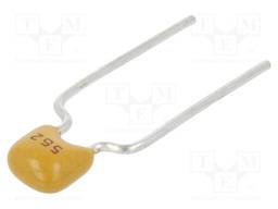 Capacitor: ceramic; 5.6nF; 100V; X7R; ±10%; THT; 5mm