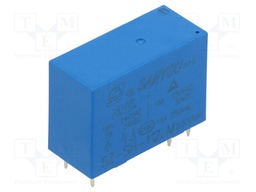 Relay: electromagnetic; SPST-NO; Ucoil: 12VDC; Icontacts max: 16A