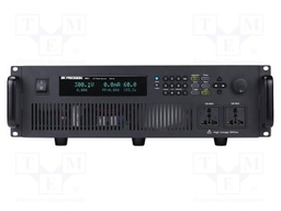 Power supply: programmable laboratory; Channels: 1; Uout: 300VAC