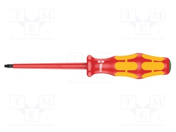 Screwdriver; insulated; Torx®; TX08; Blade length: 80mm; 1kVAC