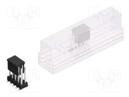 Connector: pin strips; pin header; male; PIN: 10; 2.54mm; SMT; 2x5