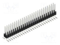 Connector: pin strips; pin header; male; PIN: 52; 1.27mm; SMT; 2x26