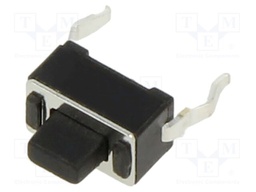 Microswitch TACT; SPST; Pos: 2; 0.05A/12VDC; THT; 2.45N; 5.5mm