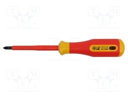 Screwdriver; insulated; Phillips; PH2; Blade length: 100mm