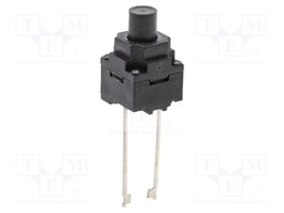 Microswitch TACT; SPST-NO; Pos: 2; 0.05A/12VDC; THT; none; 1.6N