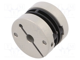 Coupling; Ø1: 10mm; Ø2: 6mm; Mat: aluminium,polyamide; -10÷80°C