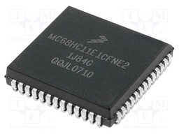 68HC microcontroller; RAM: 512B; PLCC52