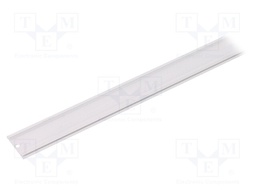 Profiles for LED modules; surface; white; L: 2m; aluminium