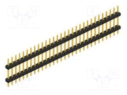 Connector: pin strips; pin header; male; PIN: 30; 2mm; THT; 1x30