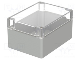 Enclosure: multipurpose; X: 120mm; Y: 160mm; Z: 90mm; EUROMAS