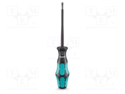 Screwdriver; insulated; slot; 4,0x0,8mm; Blade length: 100mm
