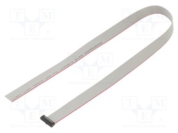 Ribbon cable with IDC connectors; Tape ph: 0.64mm; 508mm