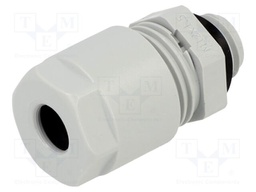 Cable gland; M12; polyamide; grey